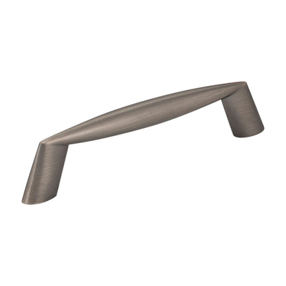 Elements Zachary Handle in Brushed Pewter, 3 3/4"