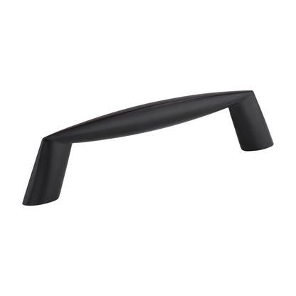 Elements Zachary Handle in Matte Black, 3 3/4"