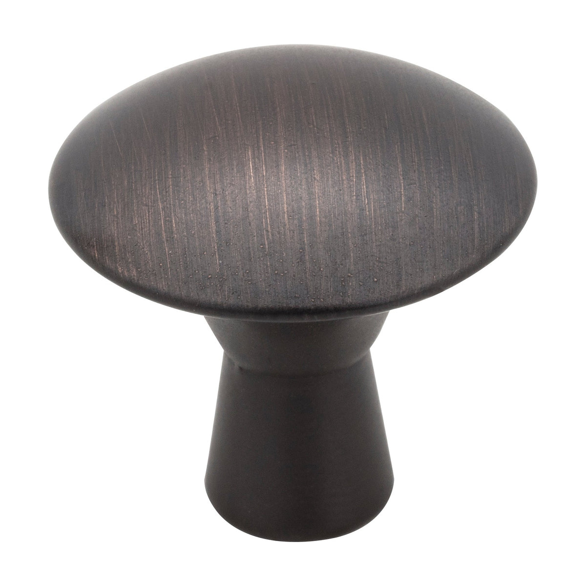 Elements Zachary Handle in Brushed Oil Rubbed Bronze, Knob