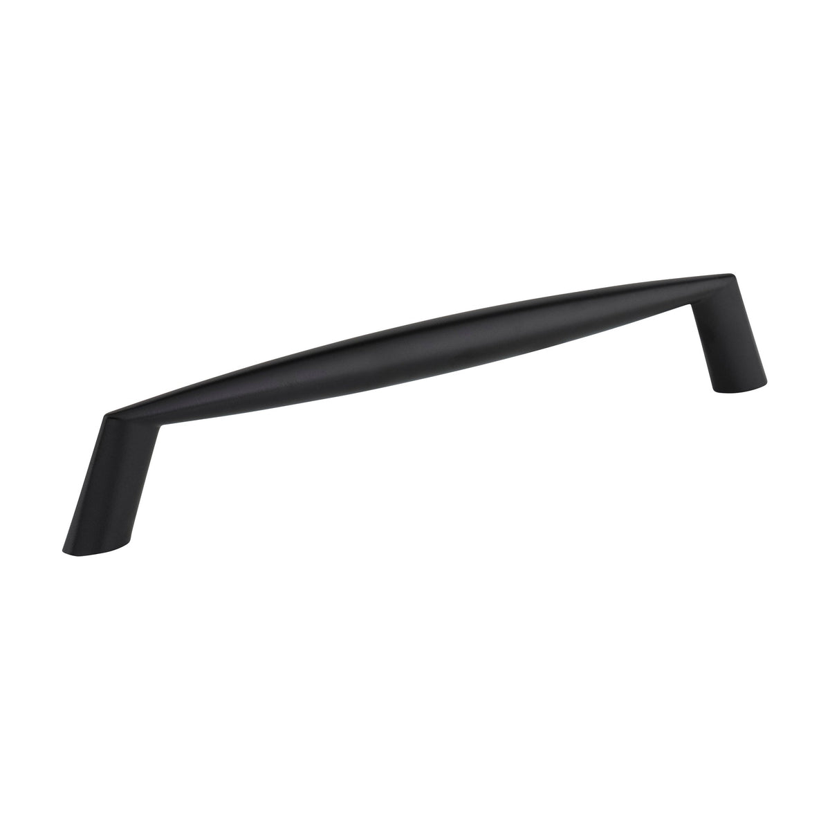 Elements Zachary Handle in Matte Black, 6 1/4"
