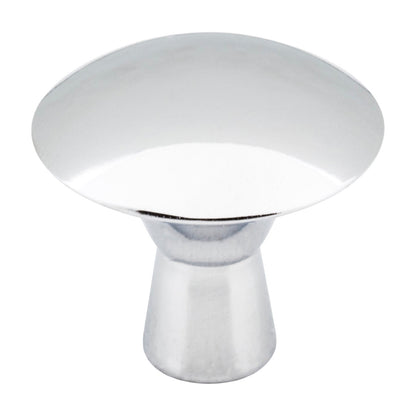 Elements Zachary Handle in Polished Chrome, Knob
