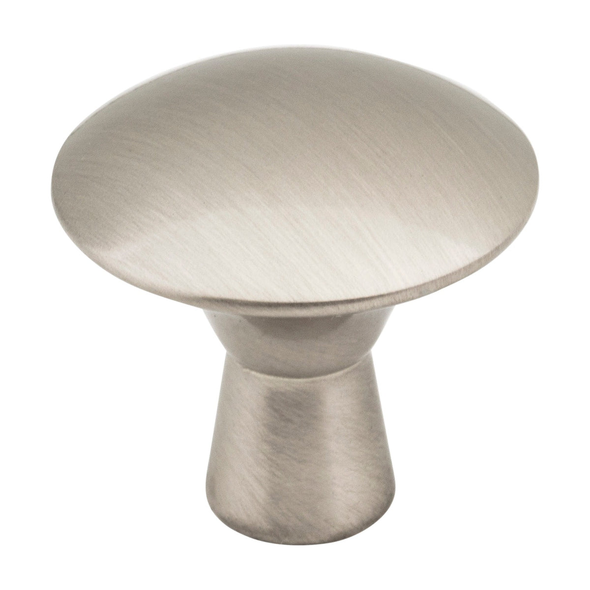 Elements Zachary Handle in Satin Nickel, Knob