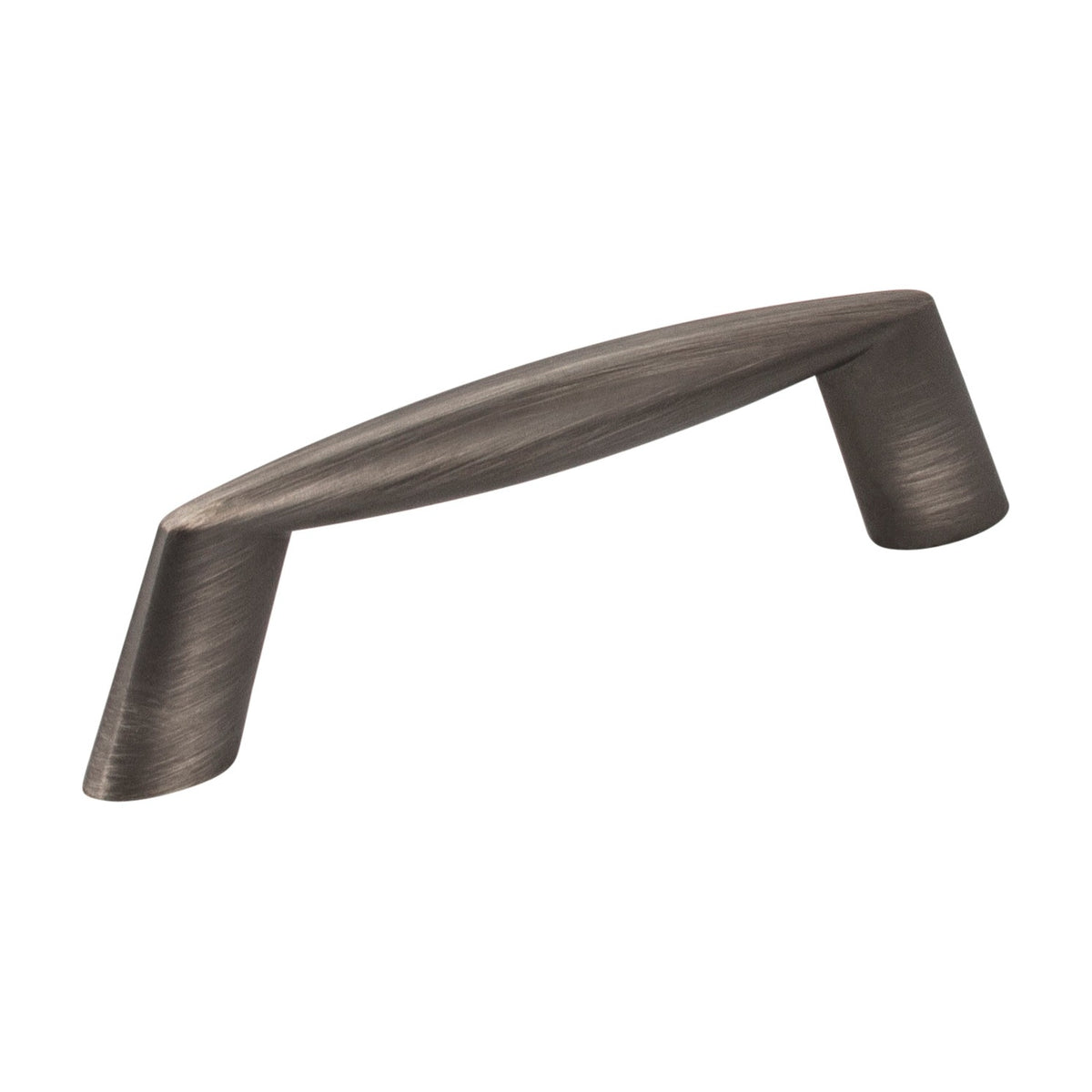 Elements Zachary Handle in Brushed Pewter, 3"