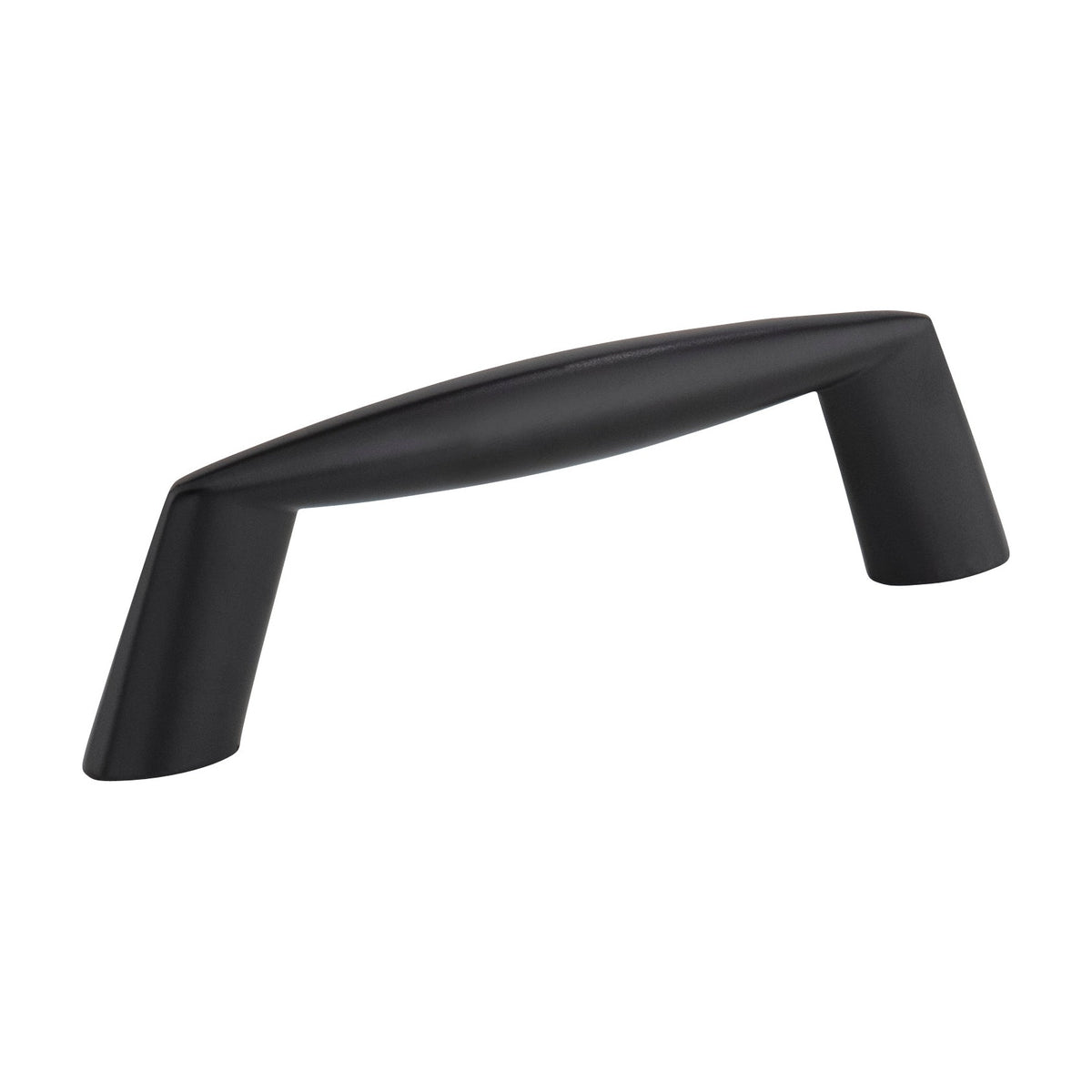 Elements Zachary Handle in Matte Black, 3"