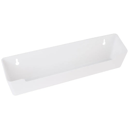 Faustina Plastic Tip-Out Tray for Sink Front in White