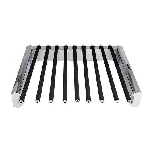 Fenwick Pull-Out Pant Rack for 14" Deep Closets, Polished Chrome, 18"