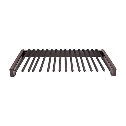 Fenwick Pull-Out Pant Rack for 14" Deep Closets, Dark Bronze, 30"