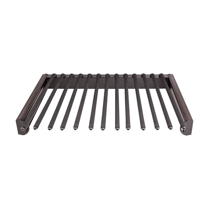 Fenwick Pull-Out Pant Rack for 14" Deep Closets, Dark Bronze, 24"