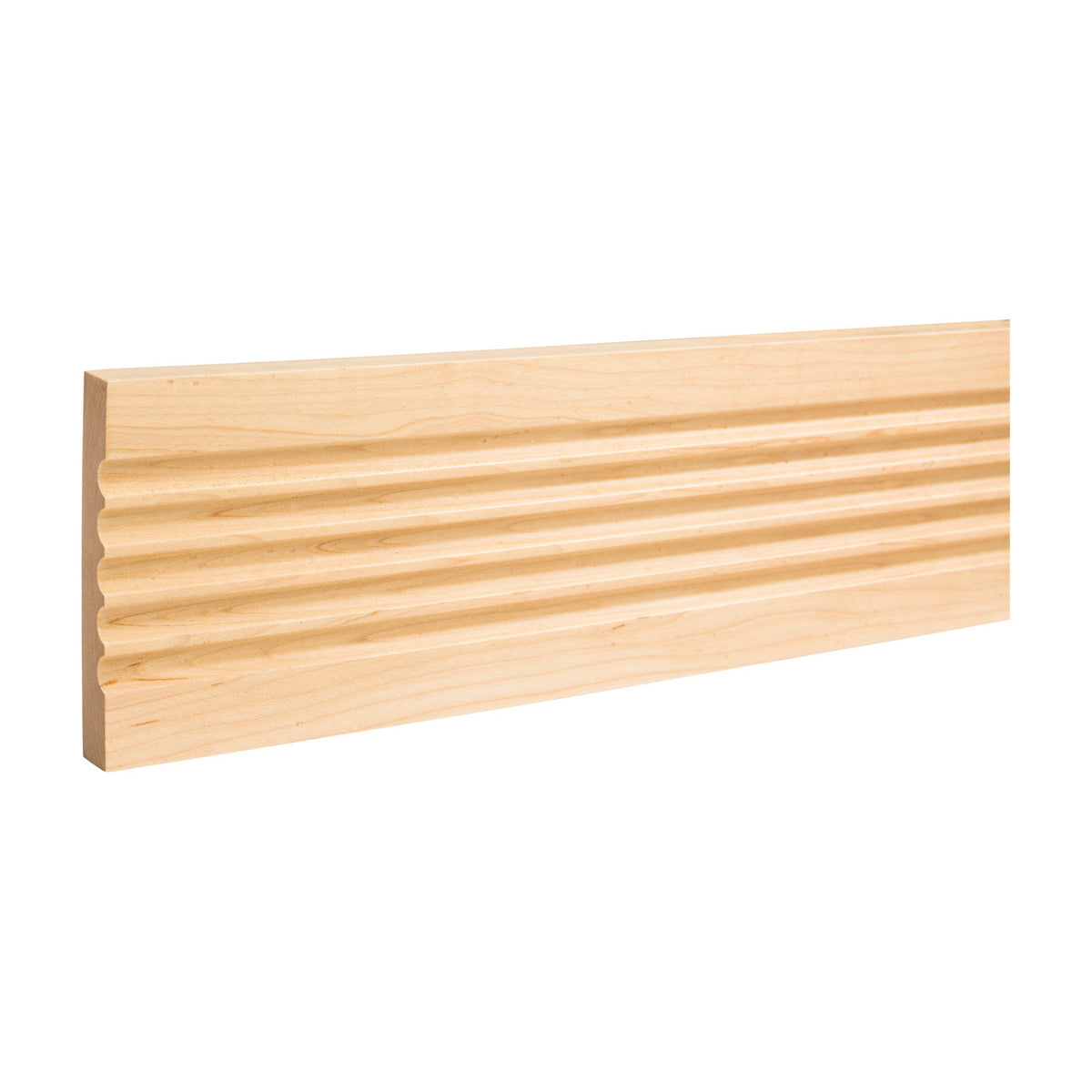 Fluted Moulding, 4" x 5/8" x 8 ft stick