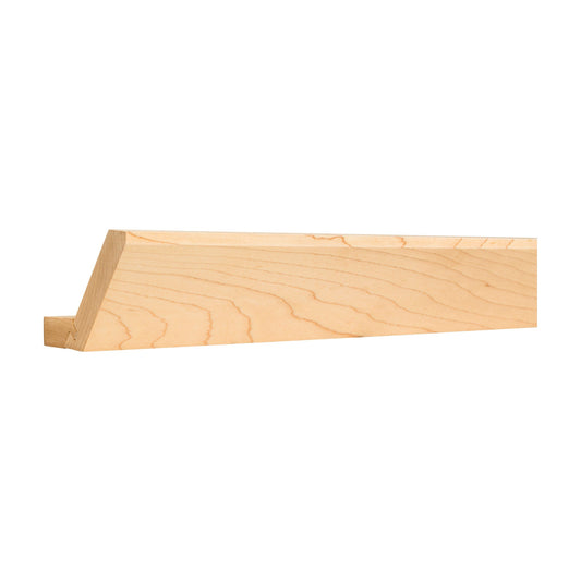Full Overlay Shaker Crown Moulding, 3-5/8" x 3/4" x 8 ft stick