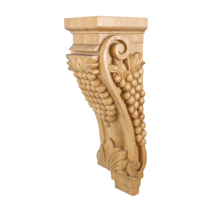Grape Wood Corbel, 6-3/4" x 7-5/8" x 22"