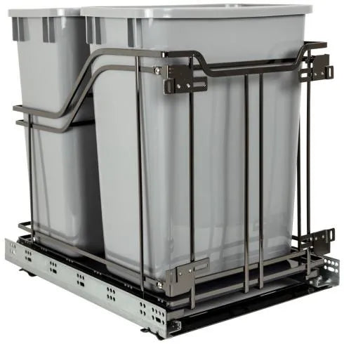Greer STORAGE WITH STYLE® Metal Soft-close Trashcan Pullout