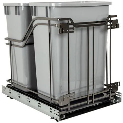 Greer STORAGE WITH STYLE® Metal Soft-close Trashcan Pullout