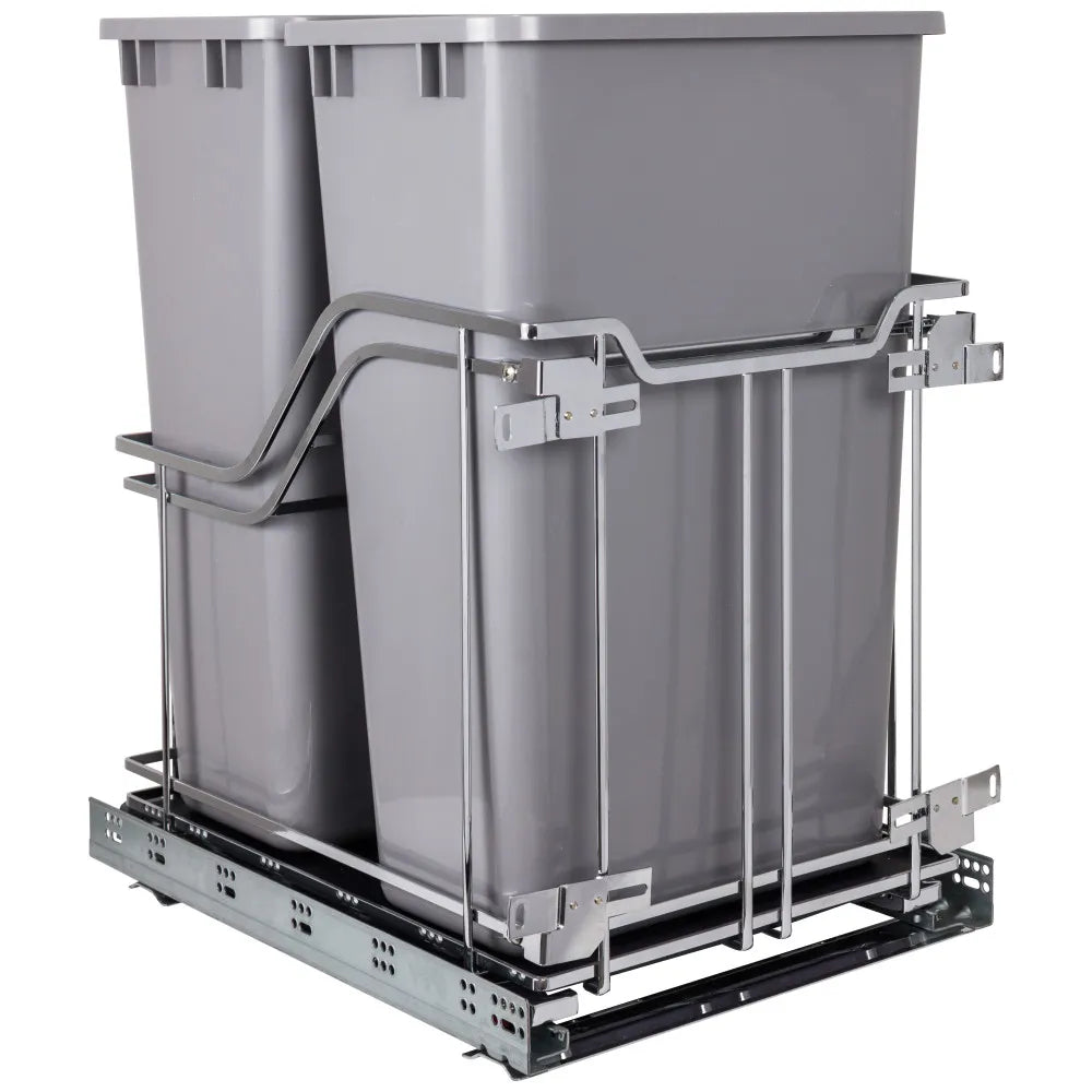 Greer STORAGE WITH STYLE® Metal Soft-close Trashcan Pullout