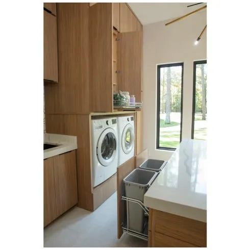 Greer STORAGE WITH STYLE® Metal Soft-close Trashcan Pullout