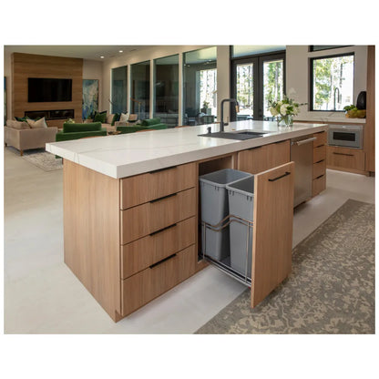 Greer STORAGE WITH STYLE® Metal Soft-close Trashcan Pullout