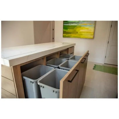 Greer STORAGE WITH STYLE® Metal Soft-close Trashcan Pullout