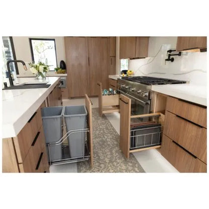 Greer STORAGE WITH STYLE® Metal Soft-close Trashcan Pullout