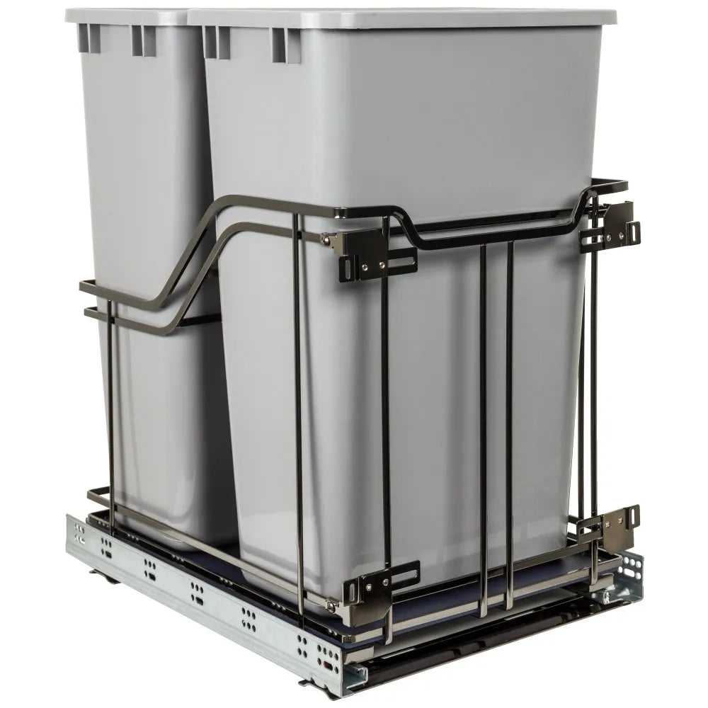 Greer STORAGE WITH STYLE® Metal Soft-close Trashcan Pullout