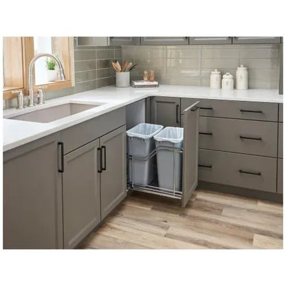 Greer STORAGE WITH STYLE® Metal Soft-close Trashcan Pullout