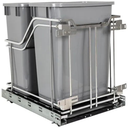 Greer STORAGE WITH STYLE® Metal Soft-close Trashcan Pullout