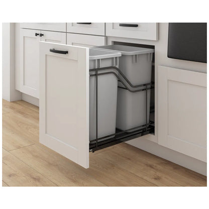 Greer STORAGE WITH STYLE® Metal Soft-close Trashcan Pullout