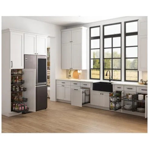 Greer STORAGE WITH STYLE® Metal Soft-close Trashcan Pullout