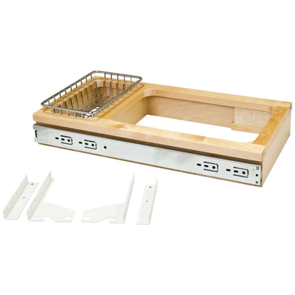 Guinevere Wood Top-Mount Trashcan Pullout Kit