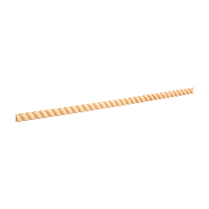 Half Round Rope Moulding, 1/2" Half Round x 8 ft stick