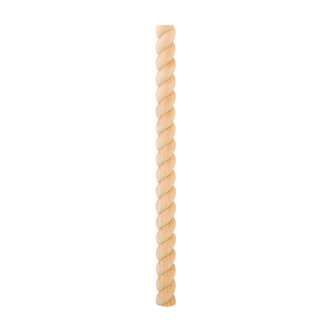Half Round Rope Moulding, 1/2" Half Round x 8 ft stick