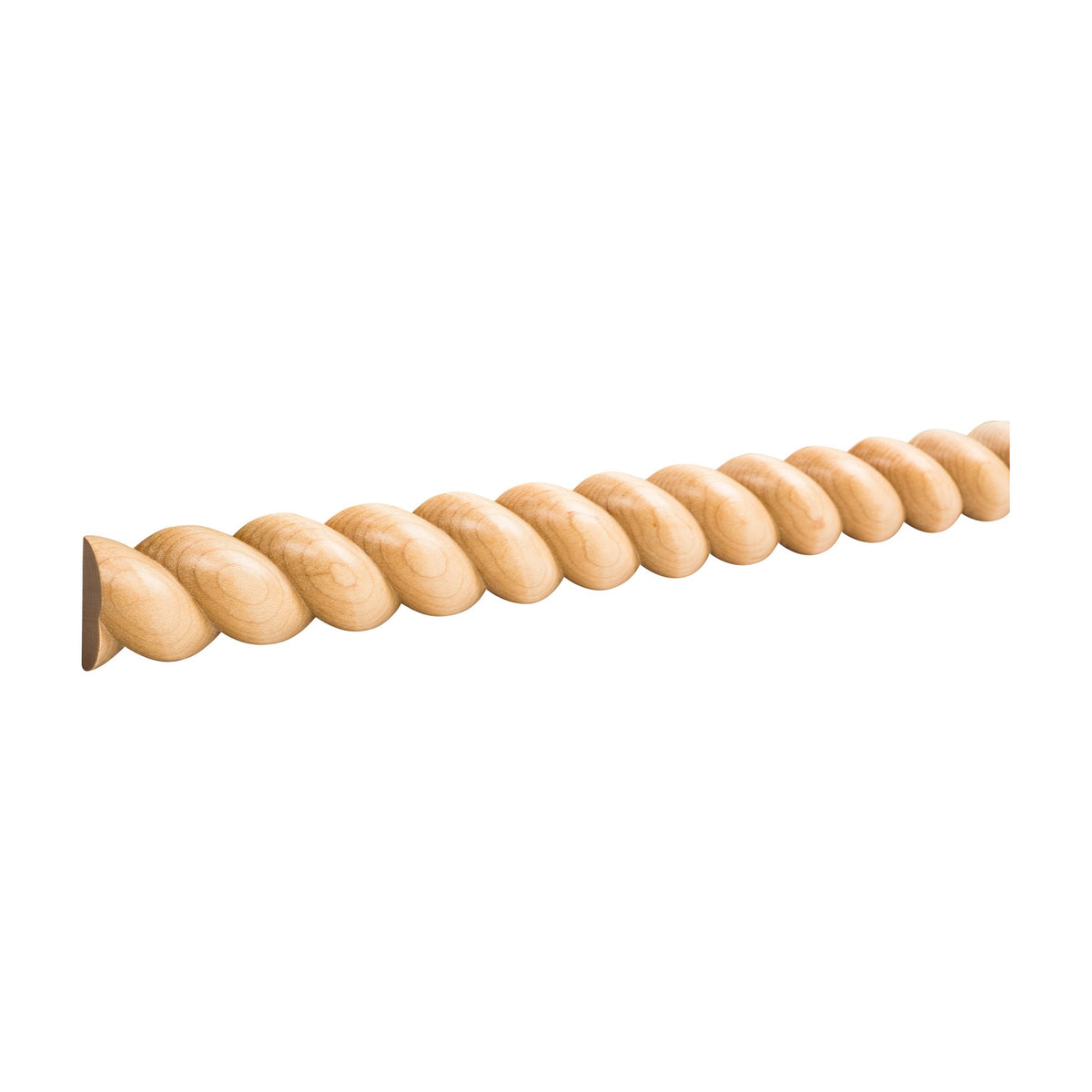 Half Round Rope Moulding, 1-1/2" Half Round x 8 ft stick