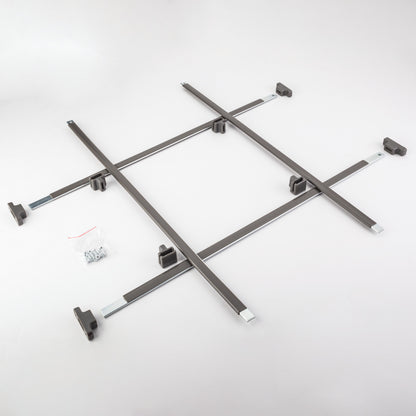 Hanging File Bar System, Complete Hanging File Kit, Grey