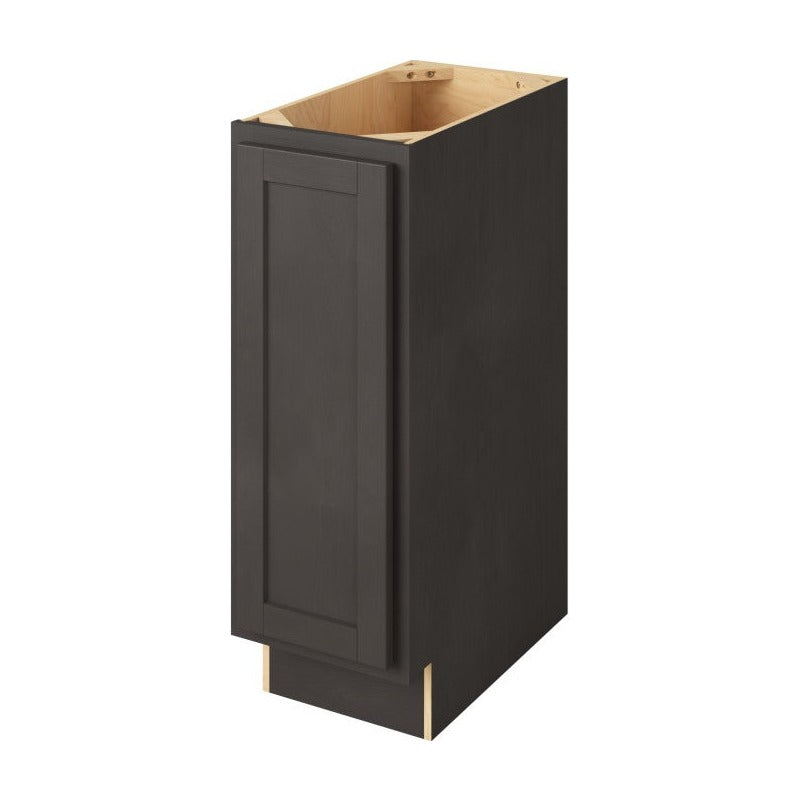 Hatteras 12" Freestanding Bathroom Vanity Side Cabinet with Full Height Door, Slate
