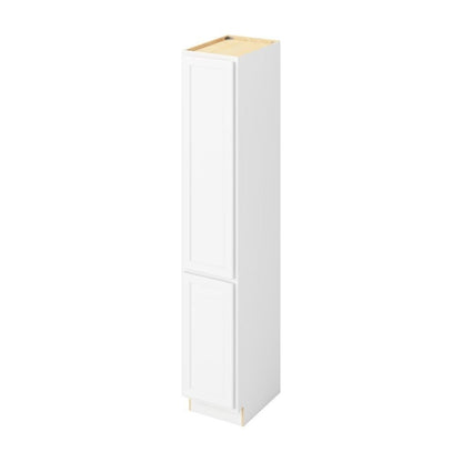 Hatteras 15" x 84" Linen Cabinet, Polar White