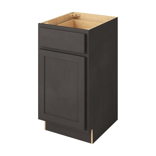 Hatteras 18" Freestanding Bathroom Vanity Side Cabinet with Door and Drawer in Slate