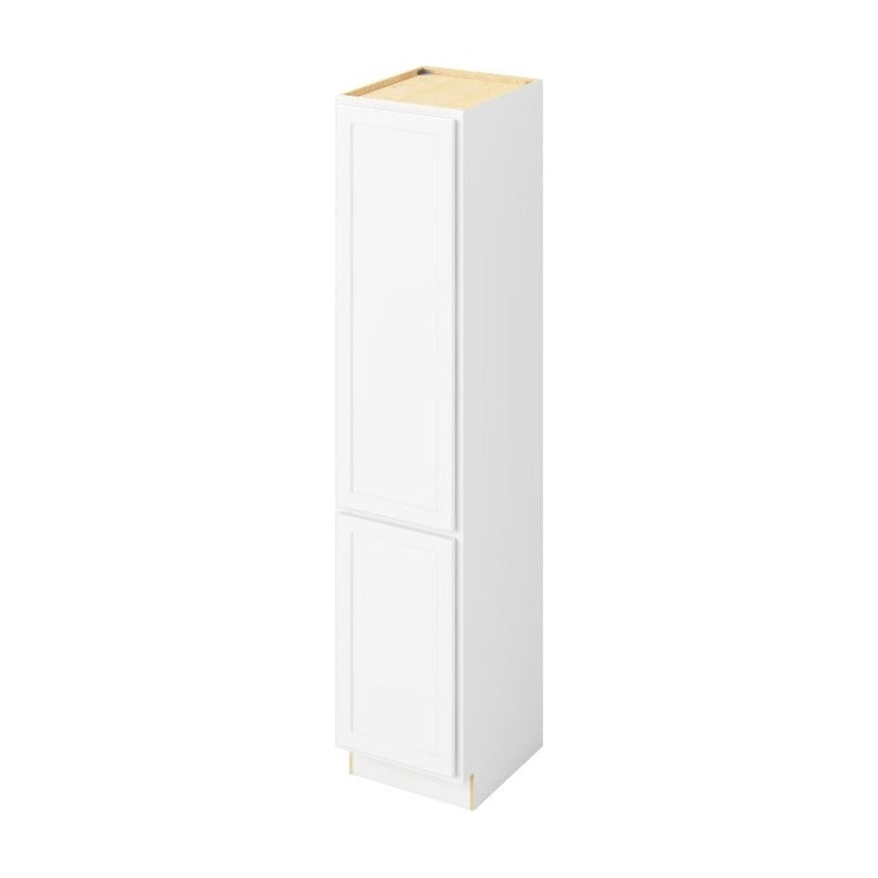 Hatteras 18" x 84" Linen Cabinet, Polar White