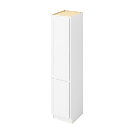 Hatteras 18" x 84" Linen Cabinet, Polar White