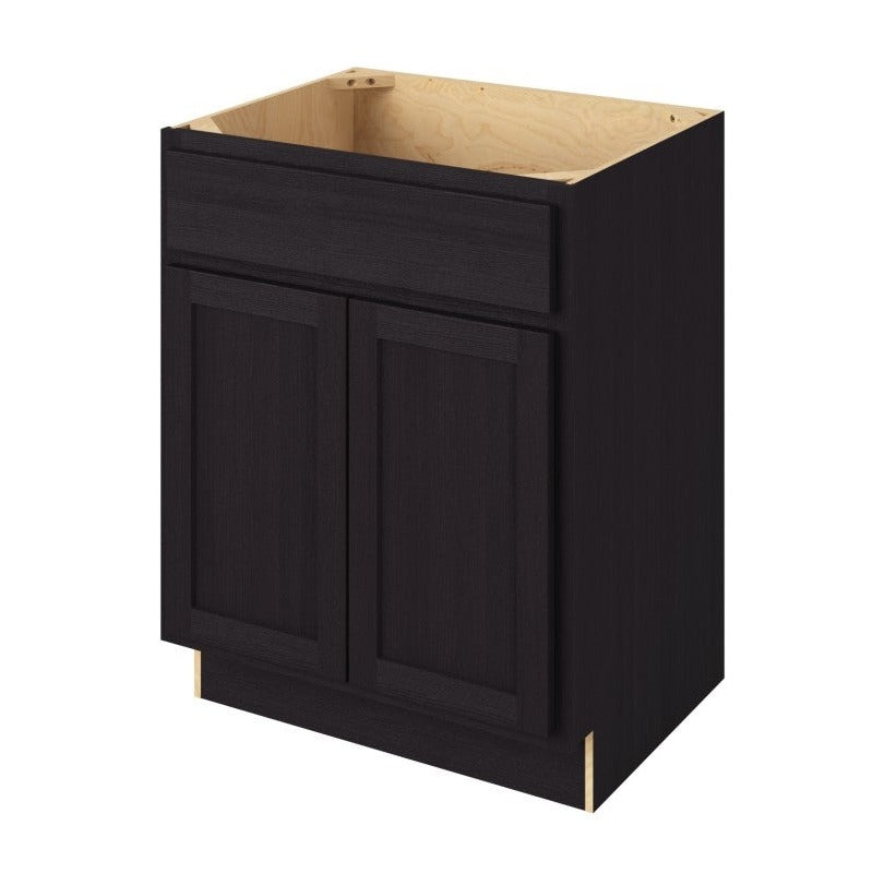Hatteras 27" Single Sink Base Freestanding Bathroom Vanity, Espresso