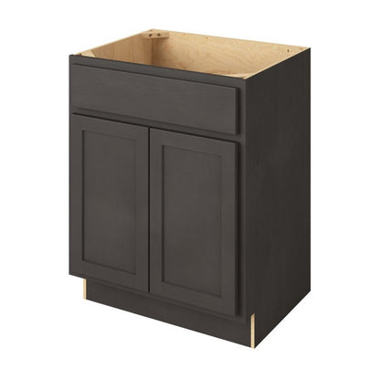 Hatteras 27" Single Sink Base Freestanding Bathroom Vanity, Slate