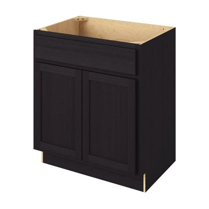 Hatteras 30" Single Sink Base Freestanding Bathroom Vanity, Espresso