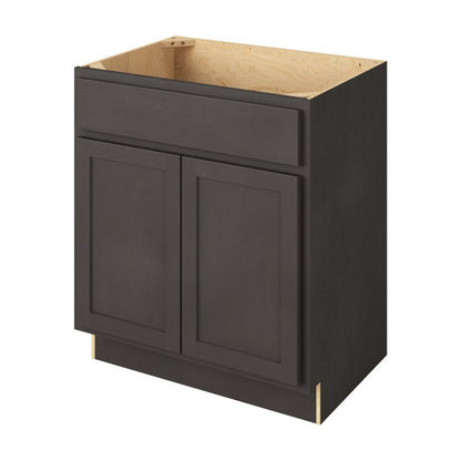 Hatteras 30" Single Sink Base Freestanding Bathroom Vanity, Slate