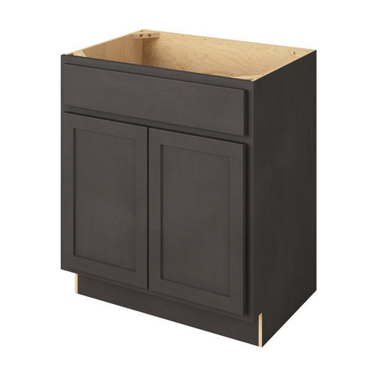 Hatteras 30" Single Sink Base Freestanding Bathroom Vanity in Slate