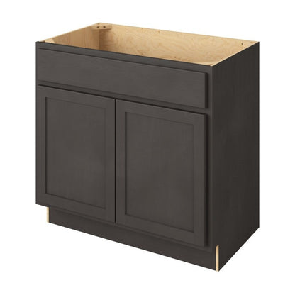 Hatteras 36" Single Sink Base Freestanding Bathroom Vanity, Slate