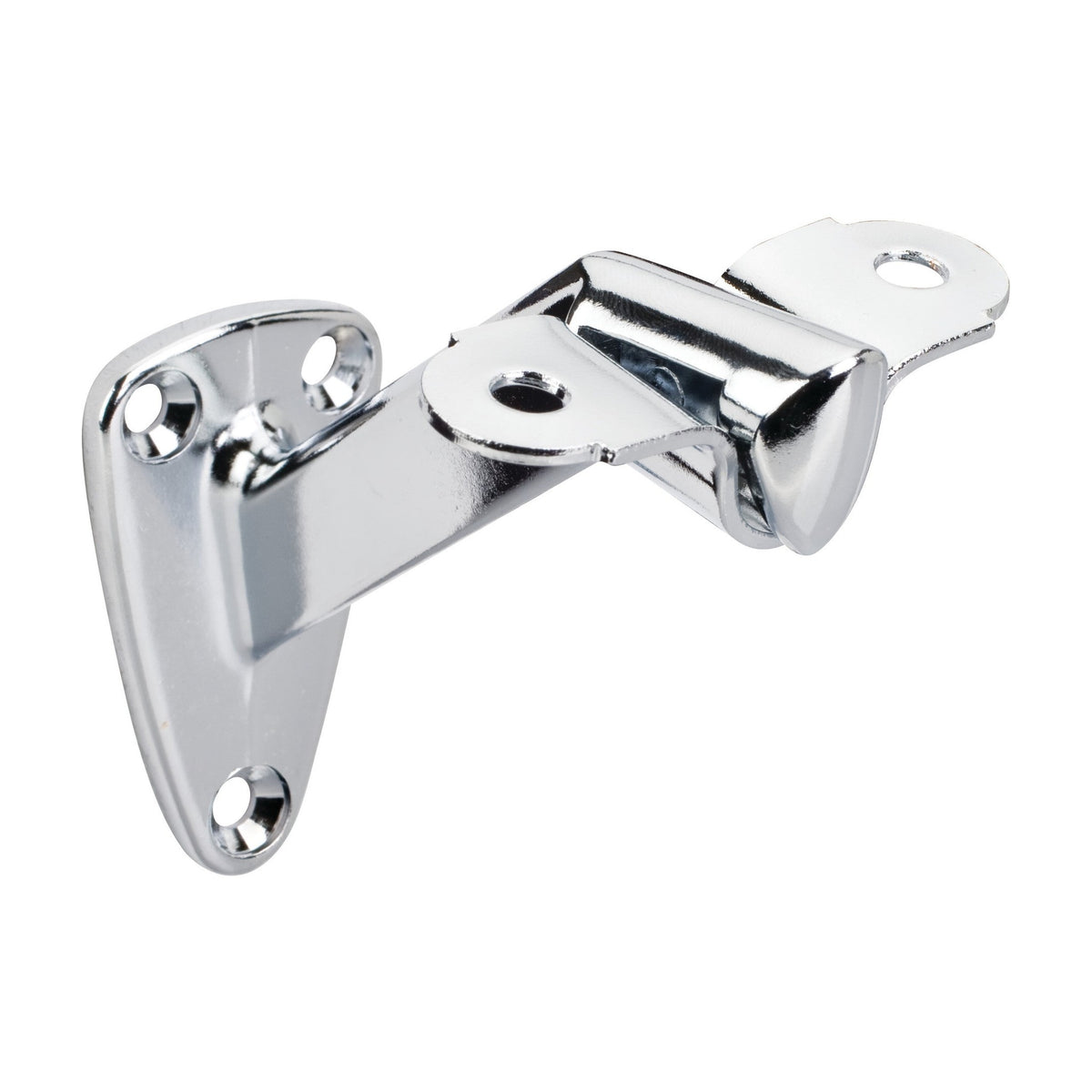Heavy Duty Handrail Bracket, Polished Chrome