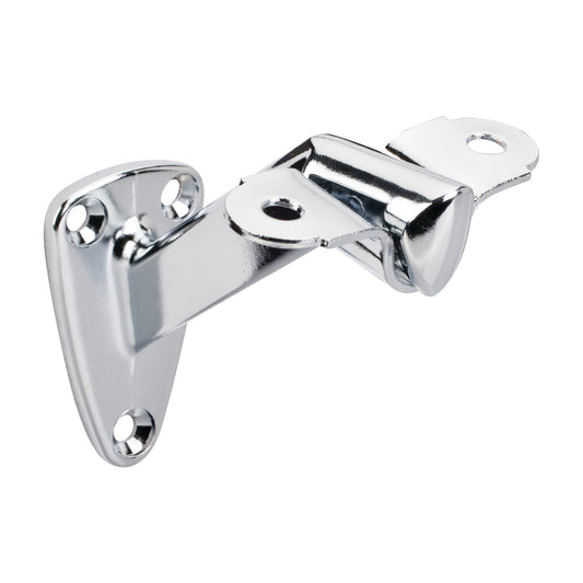 Heavy Duty Handrail Bracket in Polished Chrome