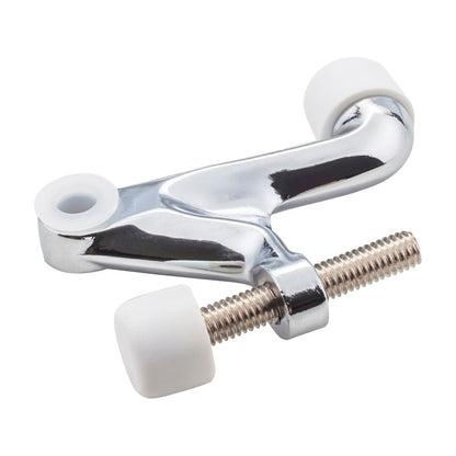 Hinge Pin Door Stop, Polished Chrome