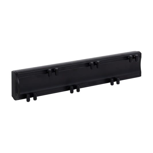 Hollis 14" Push-to-Open Sliding Belt Rack in Matte Black