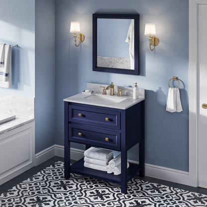 Jeffrey Alexander Adler 30" Single Bowl Freestanding Bathroom Vanity, alternate view