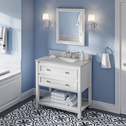 Jeffrey Alexander Adler 36" Single Bowl Freestanding Bathroom Vanity, alternate view