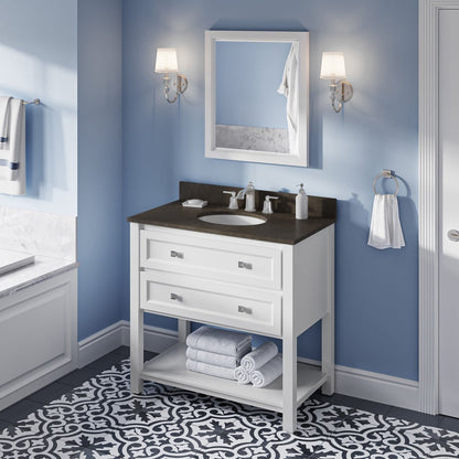 Jeffrey Alexander Adler 36" Single Bowl Freestanding Bathroom Vanity, alternate view